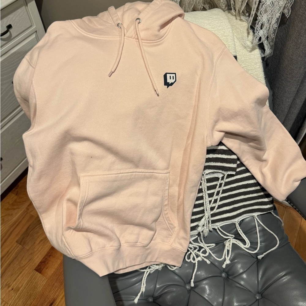 Women's Pink Twitch Hoodie